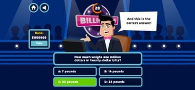 Billionaire Trivia: Money game Image