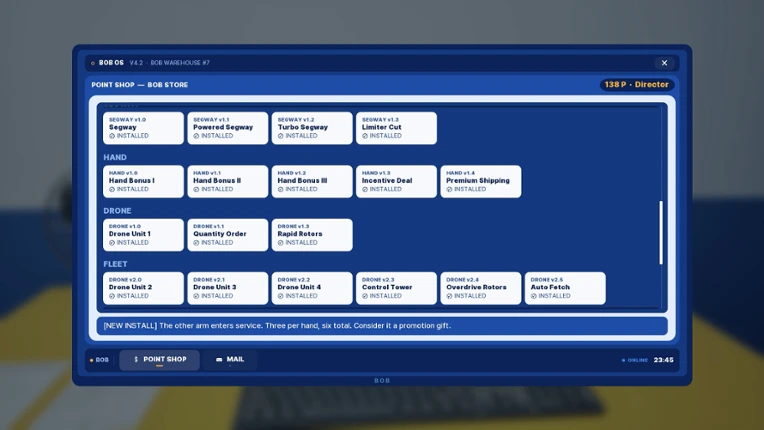 BOB LOGISTICS screenshot