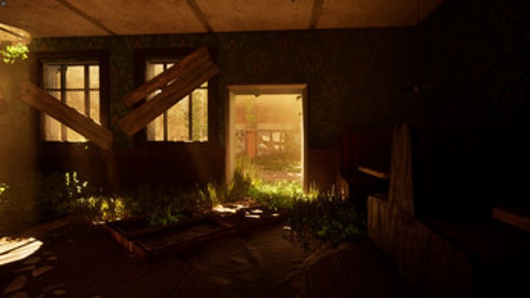 Faded Keys - Soft-apocalyptic 3D environment screenshot
