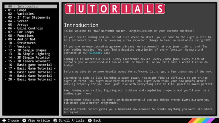 Fuze4 Nintendo Switch screenshot
