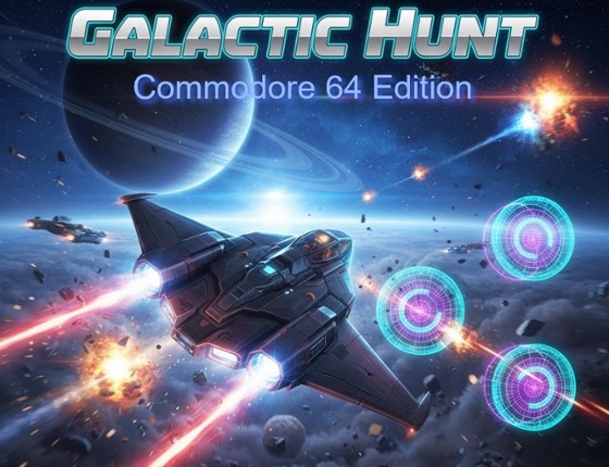 Galactic Hunt - Commodore 64 Edition Image