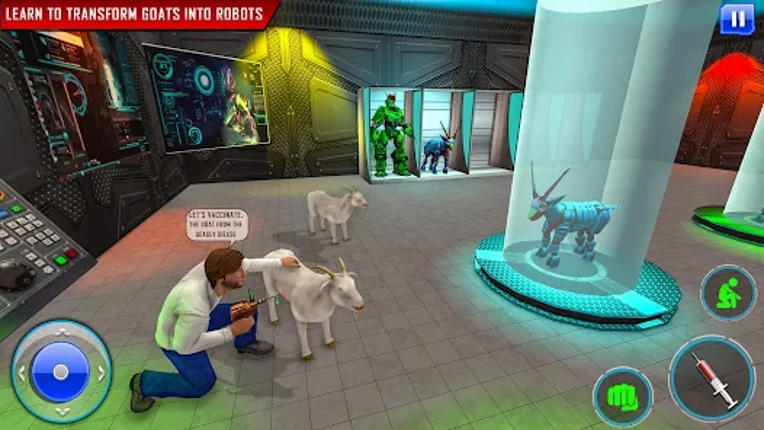 Goat Robot Car Game:Robot Game Image