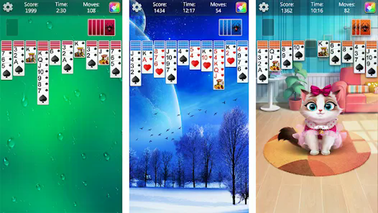 Spider Solitaire Fun screenshot