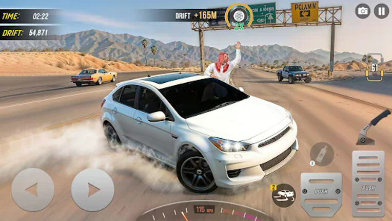 Highway Drifting Racing Games screenshot