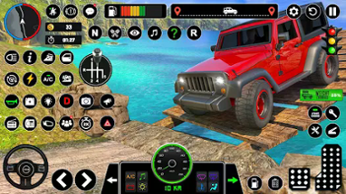 Offroad Jeep Driving & Parking Image