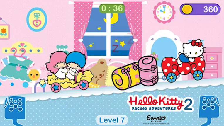 Hello Kitty games - car game Image