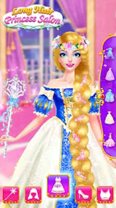 Long Hair Princess Salon Games Image