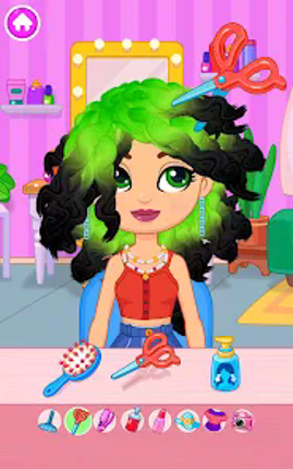 Hair salon screenshot