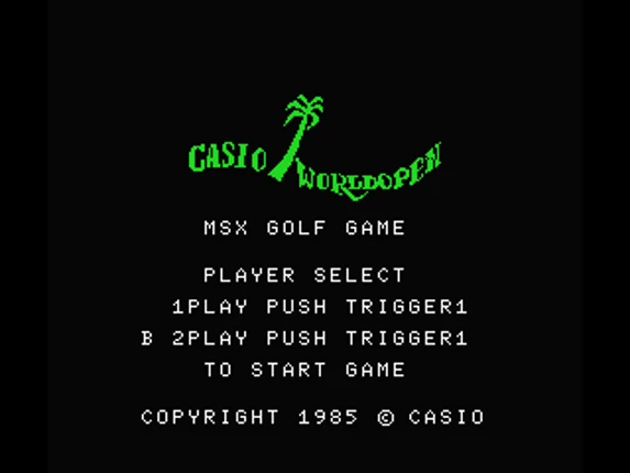 Casio World Open Image