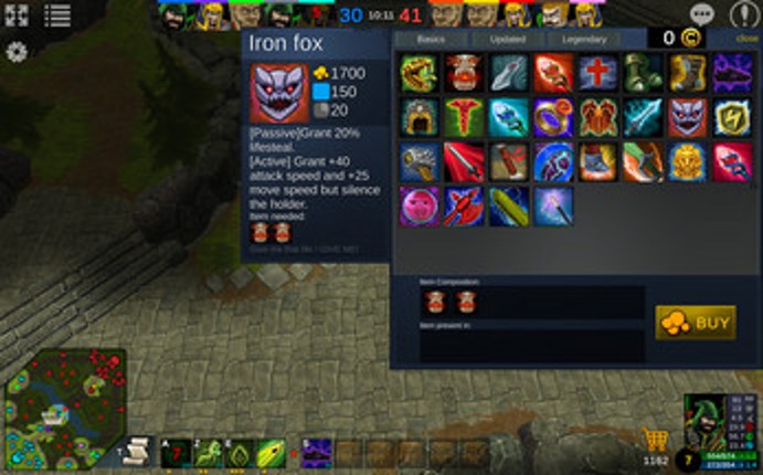 Adversator - Browser WebGL MOBA screenshot