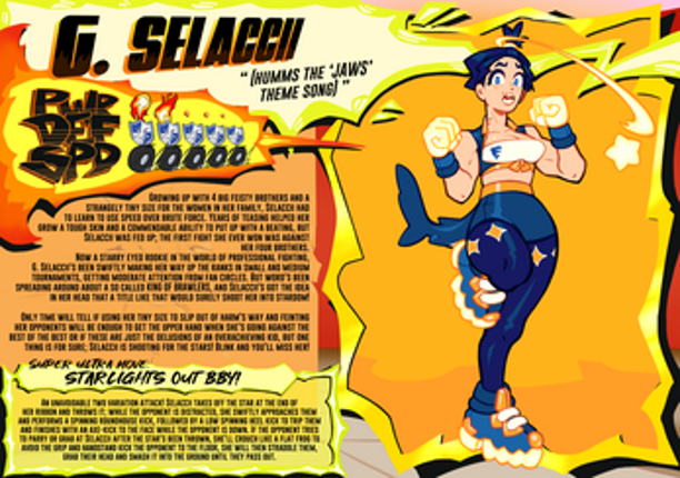 SUPER ULTRA KING OF BRAWLERS Zine screenshot