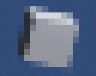 Games like Pixelate post-effect/shader (Unity)