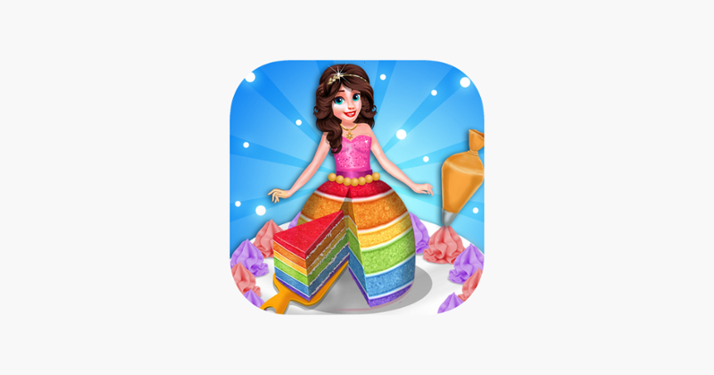 Rainbow Doll Cake Maker Game Cover