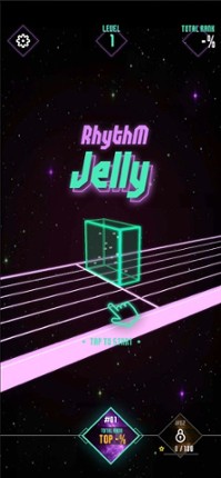RhythmJelly: Music Rush Game screenshot