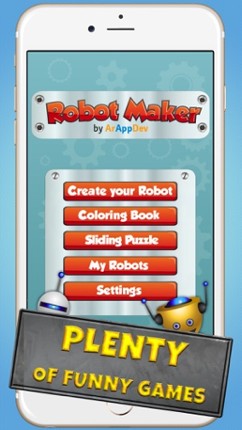 Robot Maker :complete factory to buid your own bot screenshot