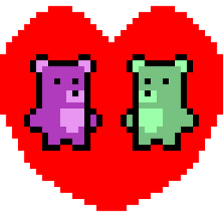 Space Bear Romance Image