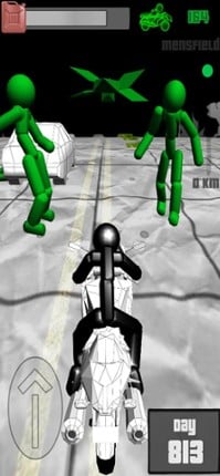 Stickman Zombie: Bike Racing screenshot