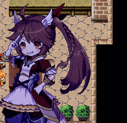 Visual Novel Busts plugin for RPG Maker MV screenshot