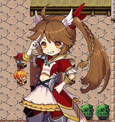 Visual Novel Busts plugin for RPG Maker MV screenshot