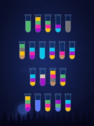 Water Sort Color Puzzle Game screenshot