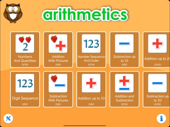 Arithmetics for Kids+ screenshot