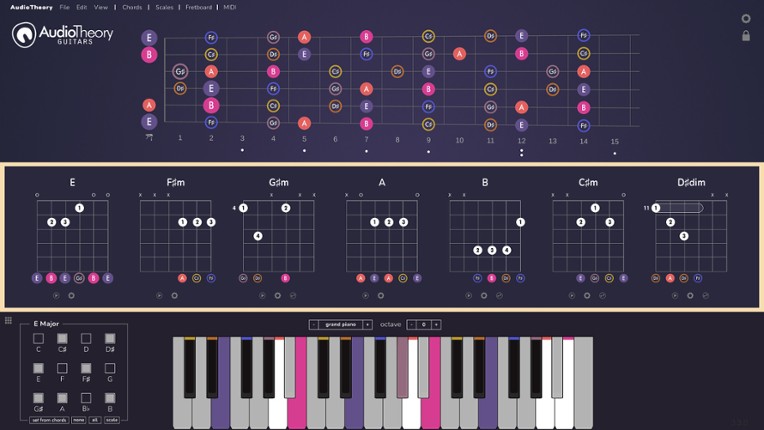 AudioTheory Guitars screenshot