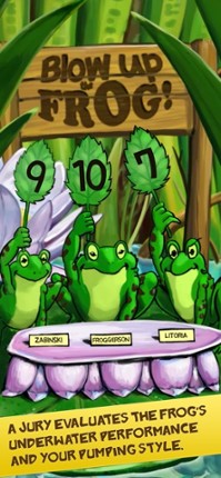 Blow Up the Frog screenshot
