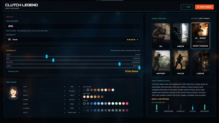 Clutch Legend: FPS Career Simulator Image
