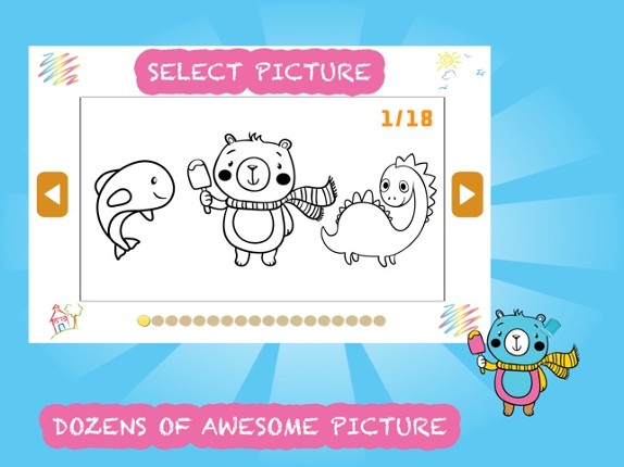 Coloring Book - Kids Paint screenshot