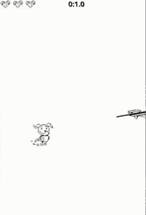 Dog run of the bullets Image