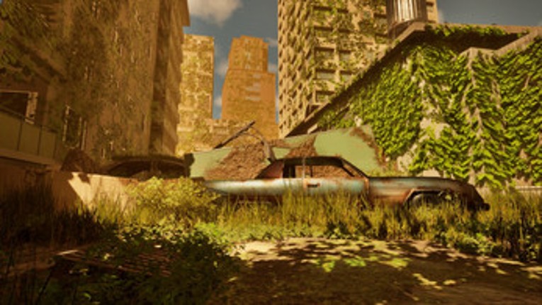 Faded Keys - Soft-apocalyptic 3D environment Image