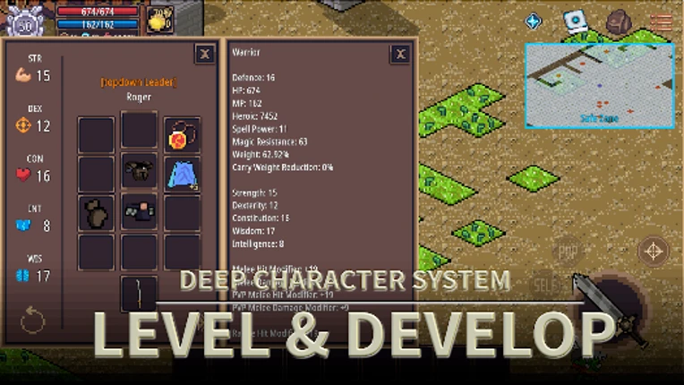 Rising Clans MMORPG: Soul like screenshot