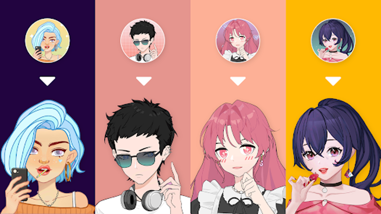 Vlinder Avatar Maker: dress up screenshot