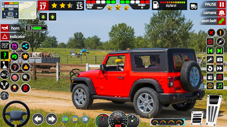 Jeep Driving Simulator 3D screenshot