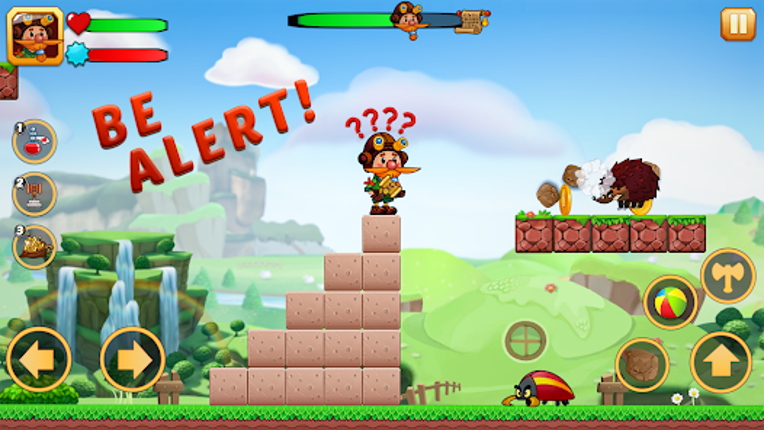 Jake Adventure Time-Jungle Run screenshot