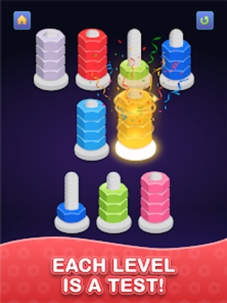 Nuts & Bolts - Color Sort Game screenshot