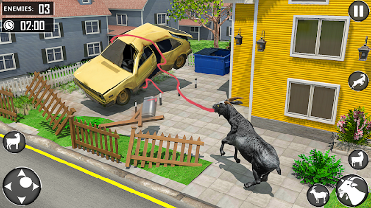 Black Goat City Adventure 3D screenshot