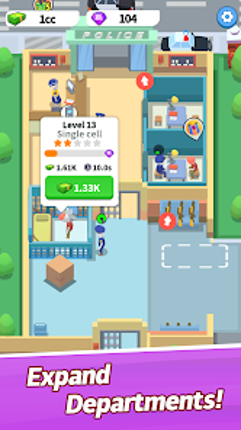 Cop Department: Idle Police screenshot