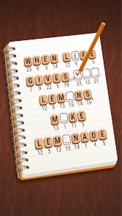 Colorwood Words - Cryptogram Image