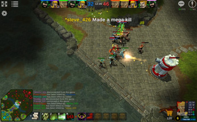 Adversator - Browser WebGL MOBA screenshot