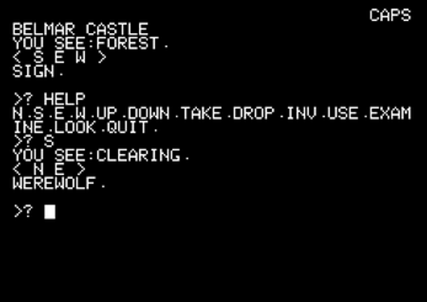 Castillo Belmar / Castle Belmar (ES+EN) [C64 & VIC20 & MAX & MEGA65 & Matra Alice & ORIC] Image