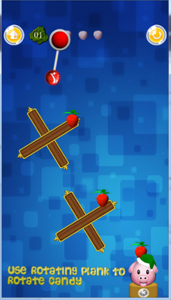 Hungry Pig : puzzle game screenshot