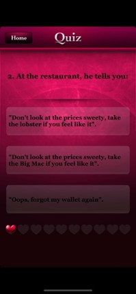 Love Quiz! screenshot