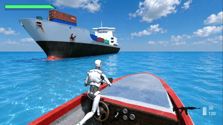 Pirate Attack: Ocean Survival Image