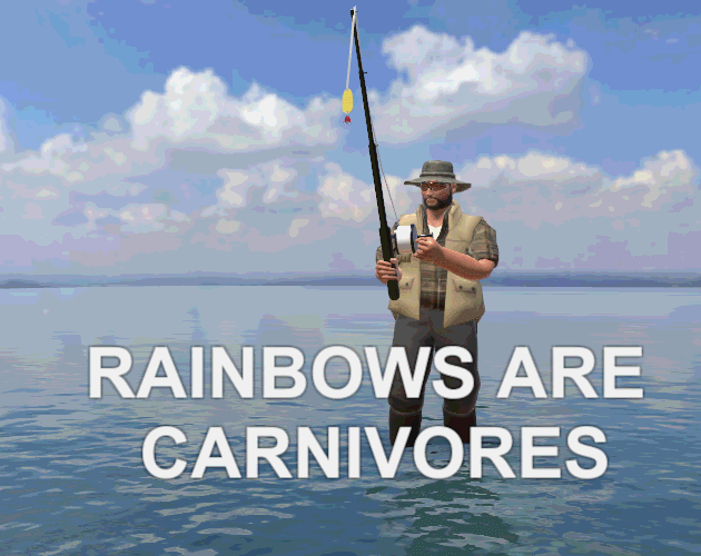 Games like Rainbows Are Carnivores