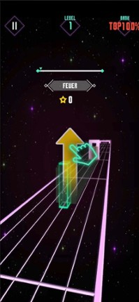 RhythmJelly: Music Rush Game screenshot