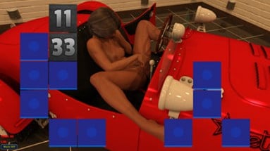 Sexy Memory Puzzle - Sports Car Girl Image