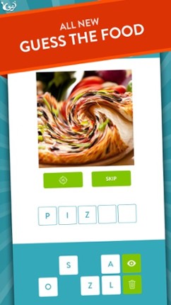 Swoosh! Guess The Food Quiz Game With a Twist - New Free Word Game by Wubu screenshot