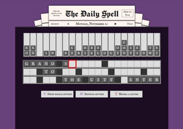 The Daily Spell Image