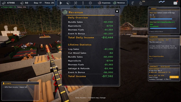 Timberline Factory screenshot